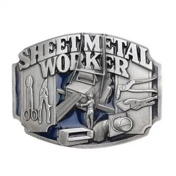 Gürtelschnalle Metallarbeiter