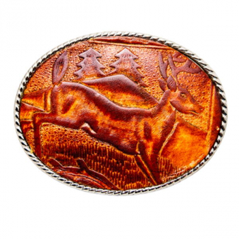 Gürtelschnalle Hirsch