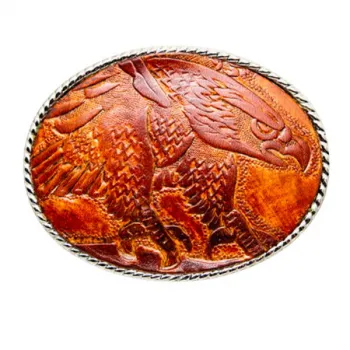 Belt Buckle Eagle In Flight