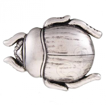 Design Gürtelschnalle Skarabäus silber von Umjubelt