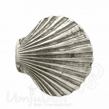 Design Gürtelschnalle Muschel groß von Umjubelt