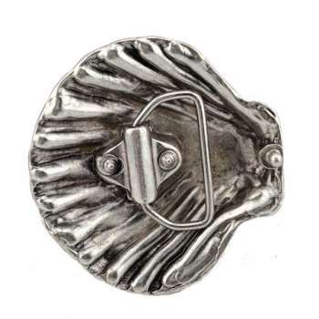 Preview: Design Gürtelschnalle Muschel groß von Umjubelt