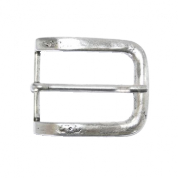 Design-Halbschnalle Jeans Silber von Umjubelt