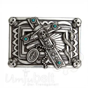 Design Gürtelschnalle Voodoo von Umjubelt