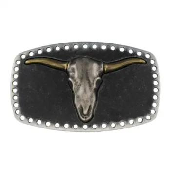 Design Gürtelschnalle Black Horn von Umjubelt