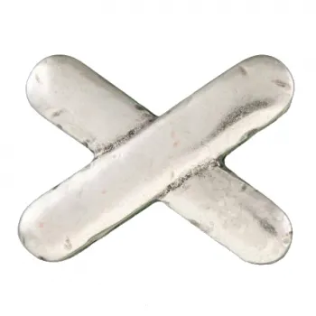 Design Gürtelschnalle Kreuz Silber von Umjubelt