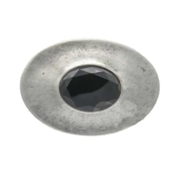 Design Gürtelschnalle Blackstone Silber von Umjubelt