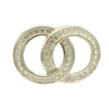 Design Gürtelschnalle Crystal Chain in Gold von Umjubelt