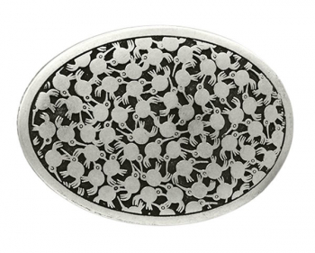 Design-Gürtelschnalle Kiwi Pool | Umjubelt