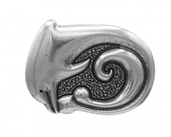 Design-Gürtelschnalle Maori Delfin | Umjubelt