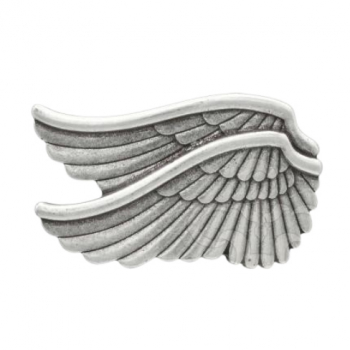 Design Gürtelschnalle Flügel Silber von Umjubelt