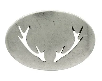 Design Belt Buckle Antlers | Umjubelt