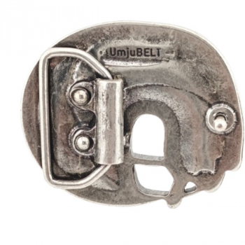 Preview: Design Gürtelschnalle Petunie | Umjubelt - hinten