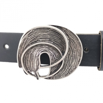 Preview: Design Gürtelschnalle Petunie | Umjubelt - am Gürtel