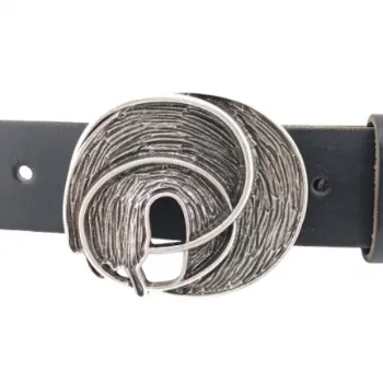 Design Gürtelschnalle Petunie | Umjubelt - am Gürtel