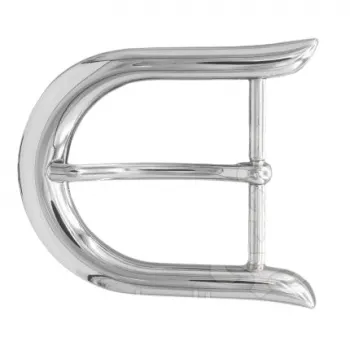 Design Belt Buckle Curly silver by Umjubelt