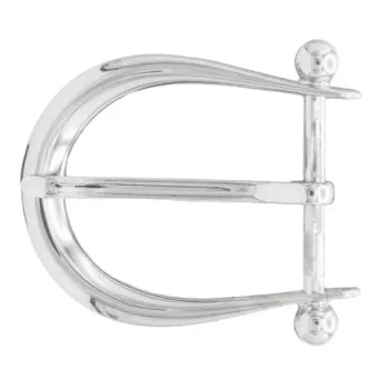 Design Gürtelschnalle Splinty silber von Umjubelt