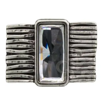 Design Gürtelschnalle Glossy Silber von Umjubelt