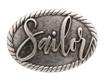 Design Belt Buckle Sailor | Umjubelt