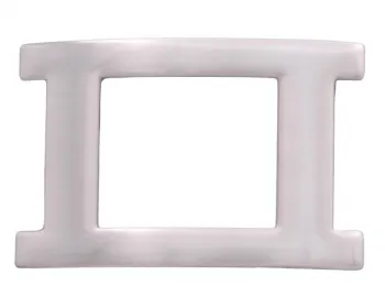 Design Gürtelschnalle Homy silber satin von Umjubelt