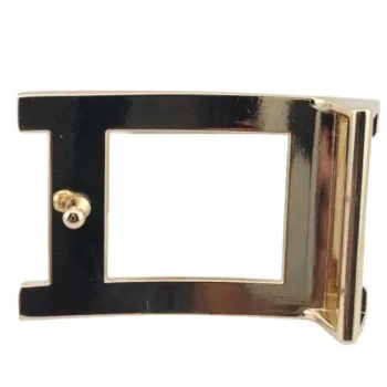 Design Belt Buckle Homy gold from Umjubelt - back