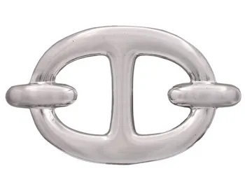 Design Gürtelschnalle Fixt silber satin von Umjubelt