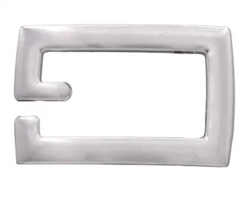 Design Gürtelschnalle Geschenk silber satin von Umjubelt
