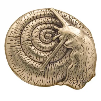 Design Gürtelschnalle Schneckchen gold von Umjubelt