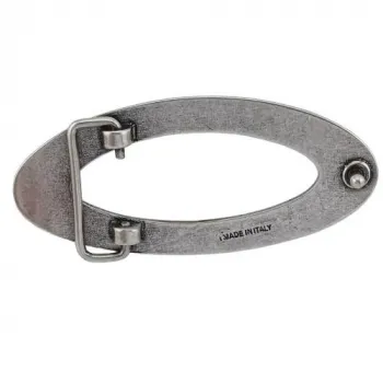 Design Gürtelschnalle Ovaler Ozean von Umjubelt - hinten