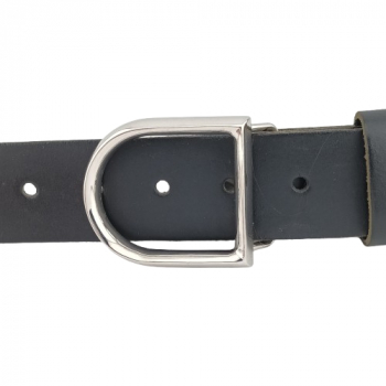 Preview: Design Belt Buckle Circus silver from Umjubelt - with belt