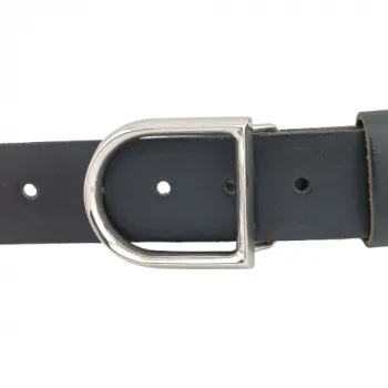 Design Belt Buckle Circus silver from Umjubelt - with belt