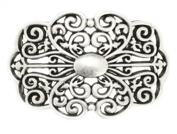 Design Gürtelschnalle Sonnig silber von Umjubelt