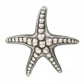 Design-Gürtelschnalle Big Starfish Silber von Umjubelt