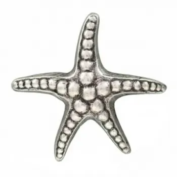 Design Belt Buckle Big Starfish Silver by Umjubelt