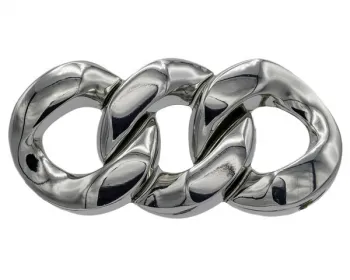 Design Gürtelschnalle Gefängnis silber von Umjubelt
