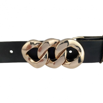 Preview: Design Belt Buckle Jailhouse gold from Umjubelt - at belt