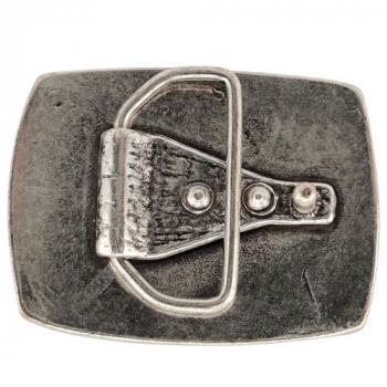 Preview: Design Belt Buckle Gentian from Umjubelt - back