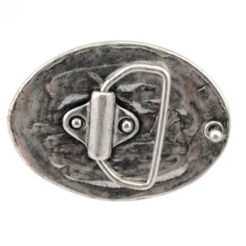 Design Gürtelschnalle Hirsch von Umjubelt - hinten