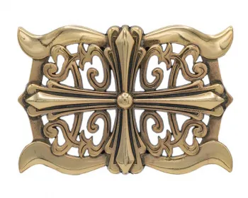 Design Belt Buckle Manor gold from Umjubelt