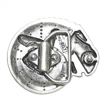 Preview: Design-Gürtelschnalle Chamäleon von Umjubelt hinten