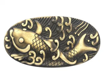 Design Belt Buckle Mobby gold from Umjubelt