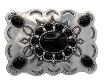 Design Belt Buckle Lima black from Umjubelt