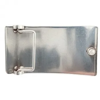 Design Belt Buckle Chica black from Umjubelt - back