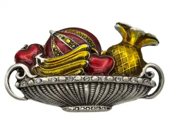 Design Belt Buckle Fruit Bowl from Umjubelt
