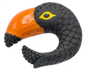 Design Belt Buckle Toucan black from Umjubelt