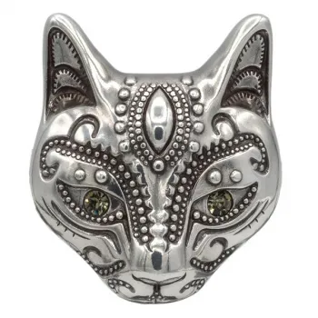 Design Belt Buckle Sparkling Cat from Umjubelt
