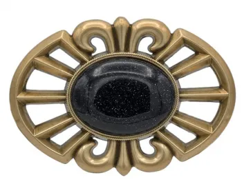 Design Belt Buckle Star Heaven gold from Umjubelt