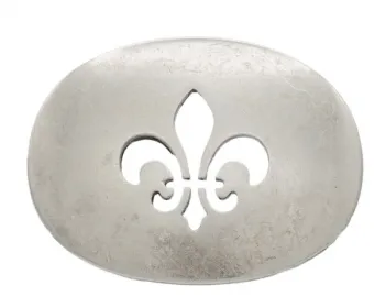 Design Belt Buckle Lilly oval from Umjubelt