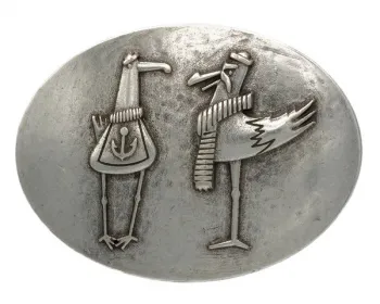 Design Belt Buckle Seagulls Boys from Umjubelt