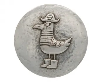 Design Belt Buckle Seagull Pirate from Umjubelt